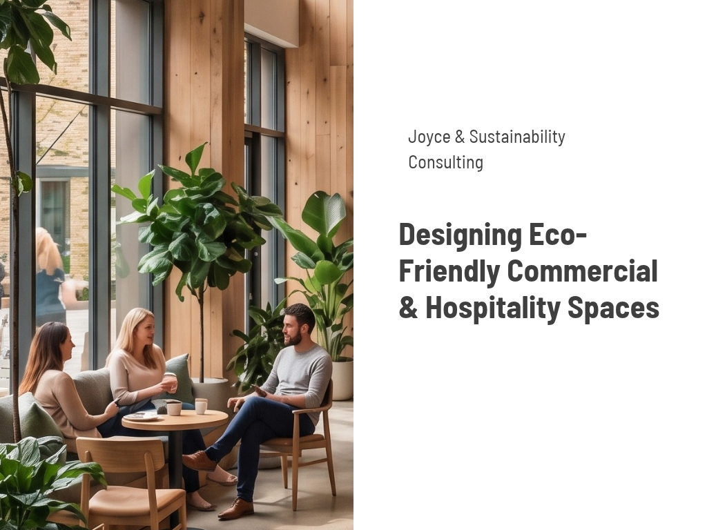 Designing Eco-Friendly Commercial & Hospitality Spaces