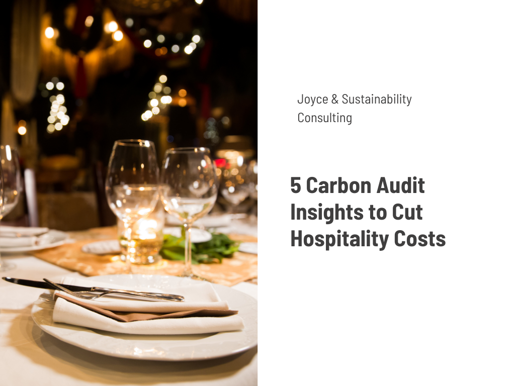 How a Carbon Audit Uncovers Hidden Cost Savings in the Hospitality Industry